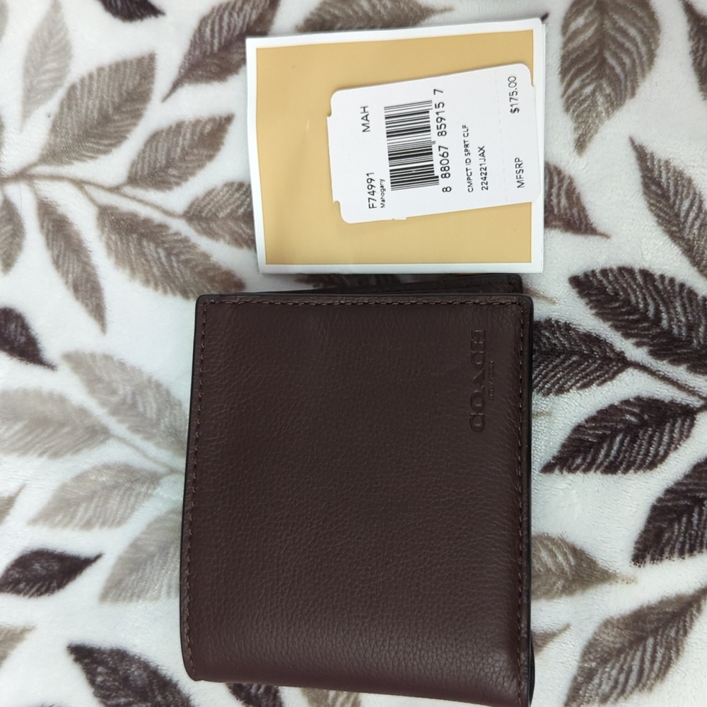 Coach men's wallet